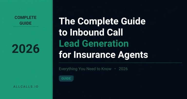The complete guide to on-demand inbound insurance lead generation in 2026