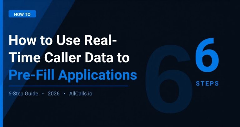 How to use real-time caller data to pre-fill insurance applications in 2026
